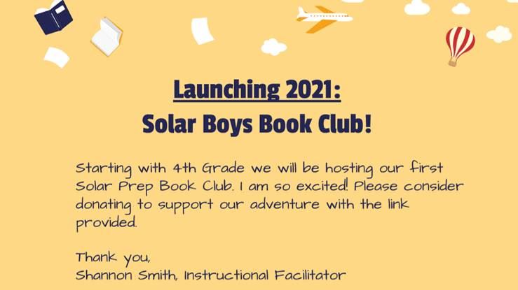 Solar Boys Book Club